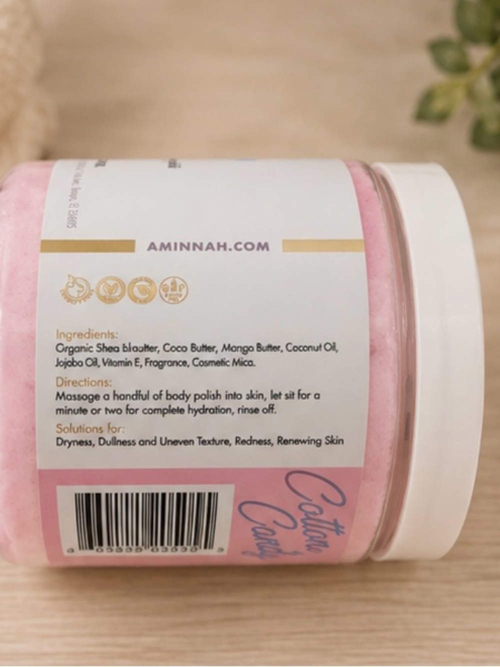 Aminnah (NWT) Cotton Candy Whipped Body Butter and Sugar Polish - Picture 3 of 3